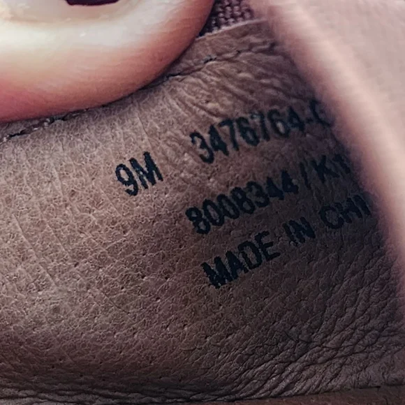 FRYE NWOB Carson Brown Leather Ballet Flats Size 9 - Picture 5 of 6